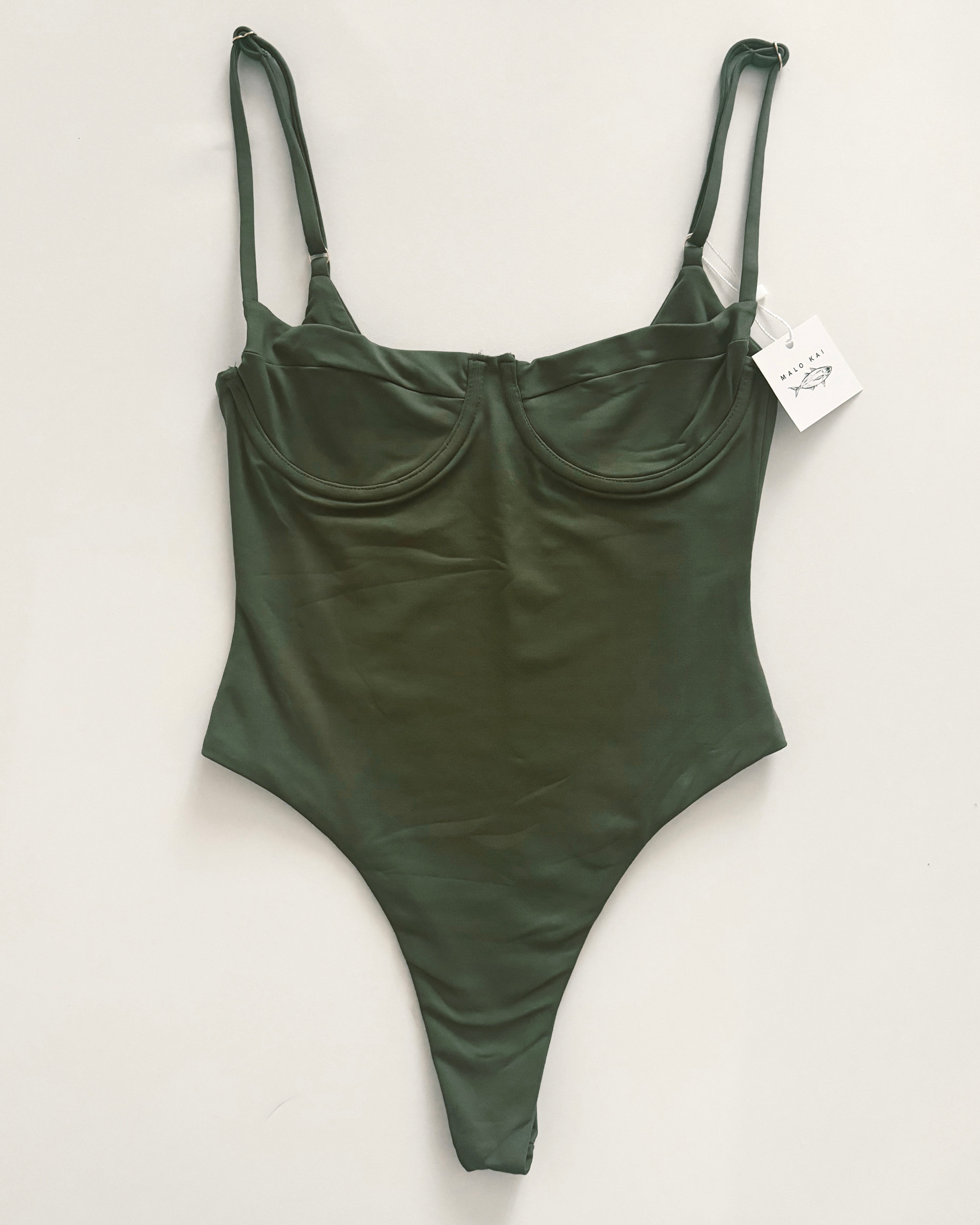 Carolee One Piece Swimsuit - Nori