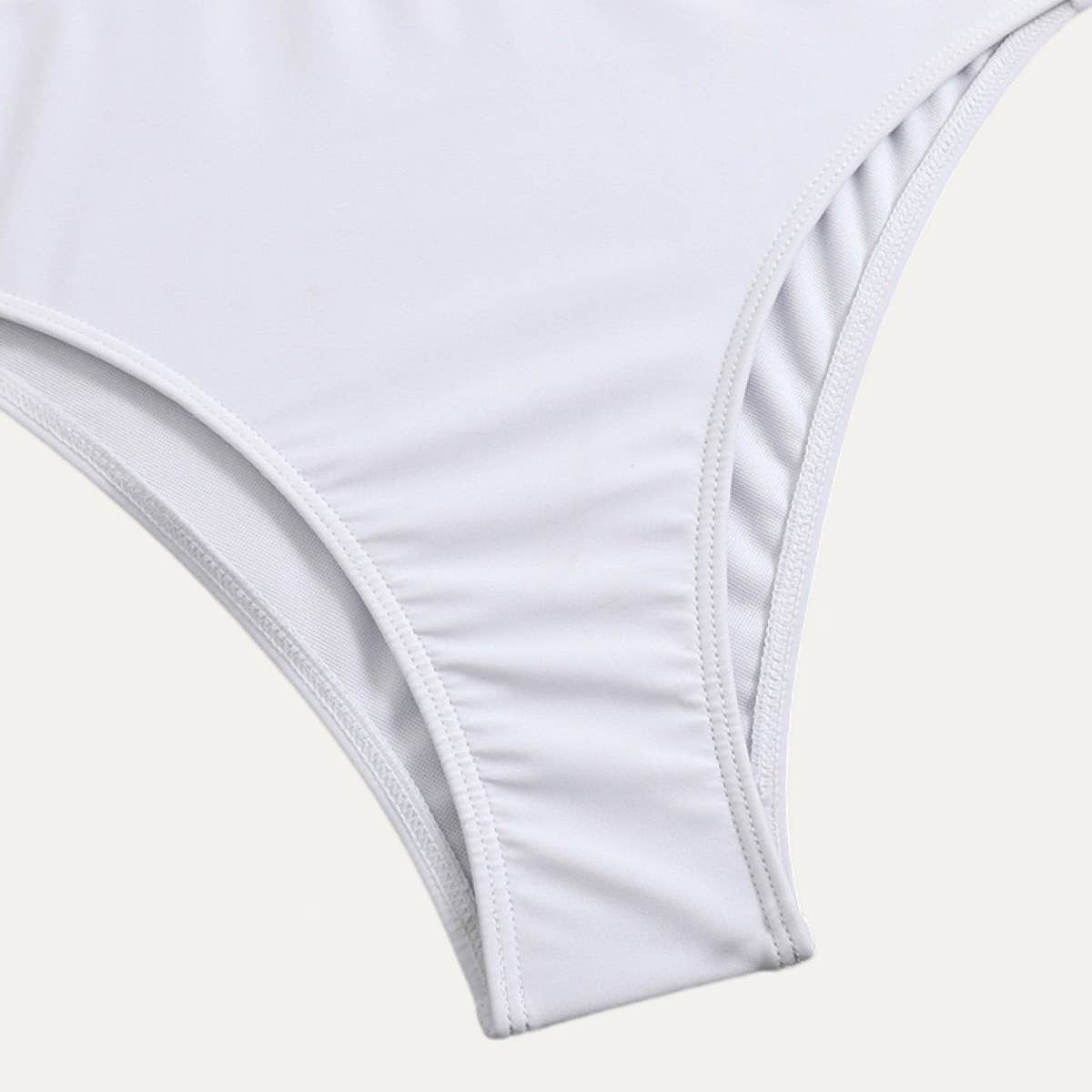 Kimberly White One-Piece Swimsuit